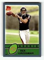 2003 Topps Base Set #370 Rex Grossman