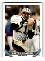 1993 Topps Base Set #393 Dalton Hilliard