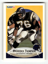 1990 Fleer Base Set #315 Broderick Thompson