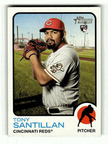 2022 Topps Heritage #214 Tony Santillan