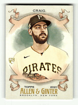 2021 Topps Allen & Ginter #195 Will Craig