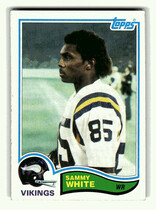 1982 Topps Base Set #400 Sammy White