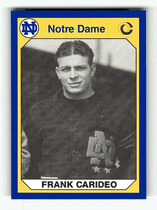 1990 Collegiate Collection Notre Dame 200 #87 Frank Carideo