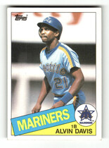 1985 Topps Base Set #145 Alvin Davis