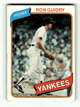 1980 Topps Base Set #300 Ron Guidry