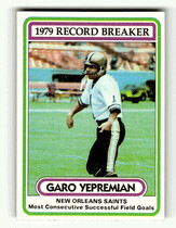 1980 Topps Base Set #6 Garo Yepremian