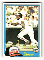 1981 Topps Base Set #425 Al Bumbry