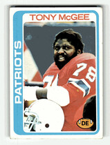 1978 Topps Base Set #16 Tony McGee