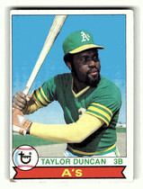 1979 Topps Base Set #658 Taylor Duncan