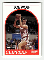 1989 NBA Hoops Hoops #173 Joe Wolf