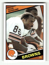 1984 Topps Base Set #58 Ozzie Newsome