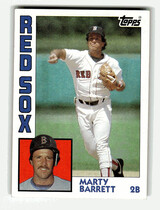 1984 Topps Base Set #683 Marty Barrett