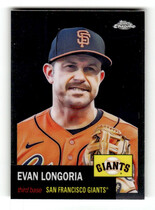 2022 Topps Chrome Platinum Anniversary #277 Evan Longoria