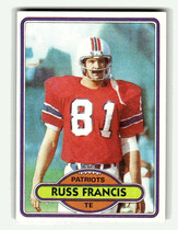 1980 Topps Base Set #80 Russ Francis