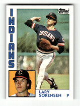 1984 Topps Base Set #286 Lary Sorensen