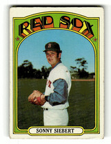 1972 Topps Base Set #290 Sonny Siebert