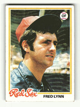 1978 Topps Base Set #320 Fred Lynn