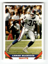 1993 Topps Base Set #597 Lamar McGriggs