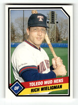 1989 CMC Toledo Mud Hens #23 Rich Wieligman