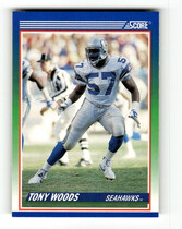 1990 Score Base Set #391 Tony Woods