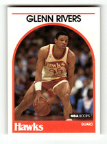 1989 NBA Hoops Hoops #252 Glenn Rivers