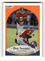 1990 Fleer Base Set #32 David Treadwell