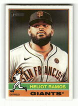2025 Topps Heritage #32 Heliot Ramos