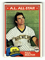 1981 Topps Base Set #300 Paul Molitor