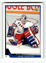 1993 Upper Deck Base Set #42 Mike Richter