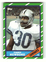 1986 Topps Base Set #127 Timmy Newsome