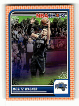 2023 Panini NBA Hoops Haunted Hoops Orange #63 Moritz Wagner