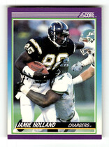1990 Score Base Set #211 Jamie Holland