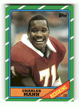 1986 Topps Base Set #181 Charles Mann