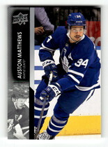 2021 Upper Deck Base Set Series 2 #418 Auston Matthews