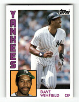 1984 Topps Base Set #460 Dave Winfield