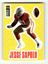 1996 Upper Deck Collectors Choice Stick-Ums #S24 Jessie Sapolu