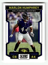 2023 Score Base Set #194 Marlon Humphrey