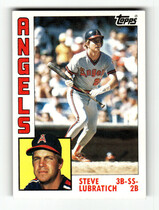 1984 Topps Base Set #266 Steve Lubratich