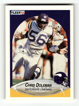 1990 Fleer Base Set #97 Chris Doleman