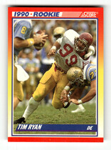 1990 Score Base Set #652 Tim Ryan