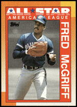 1990 Topps Base Set #385 Fred McGriff