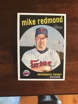 2008 Topps Heritage High Numbers Black Back #639 Mike Redmond