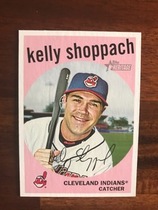 2008 Topps Heritage High Numbers Black Back #539 Kelly Shoppach