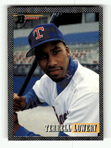 1993 Bowman Base Set #373 Terrell Lowery