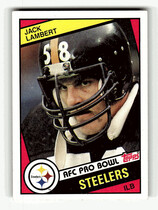 1984 Topps Base Set #167 Jack Lambert