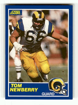 1989 Score Base Set #28 Tom Newberry