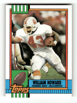 1990 Topps Base Set #414 William Howard