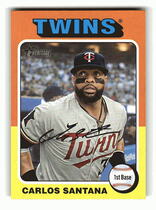 2024 Topps Heritage High Number #663 Carlos Santana