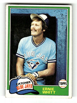 1981 Topps Base Set #407 Ernie Whitt