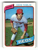 1980 Topps Base Set #126 Dave Tomlin